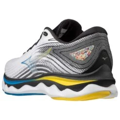 Mizuno Men's Wave Sky 6 Running Shoe - White/Cyber Yellow - Regular (D) 12 Mizuno Men's Wave Sky 6 Running Shoe - White/Cyber Yellow - Regular (D) -TrailBlaze Shoes Shop 411369.0034 08