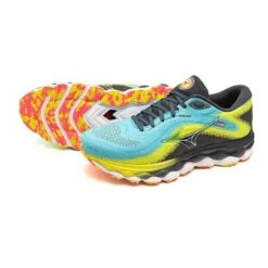 Mizuno Men's Wave Sky 7 Running Shoe - Jet Blue/White - Regular (D) 11 Mizuno Men's Wave Sky 7 Running Shoe - Jet Blue/White - Regular (D) -TrailBlaze Shoes Shop 411411 JB00 11