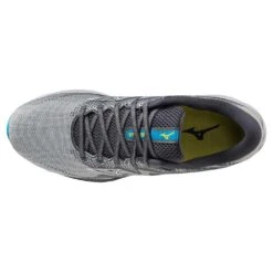 Mizuno Men's Wave Rider 27 Running Shoe - Pearl Blue/White - Regular (D) -TrailBlaze Shoes Shop 411415 5F00 04