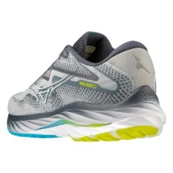 Mizuno Men's Wave Rider 27 Running Shoe - Pearl Blue/White - Regular (D) -TrailBlaze Shoes Shop 411415 5F00 08