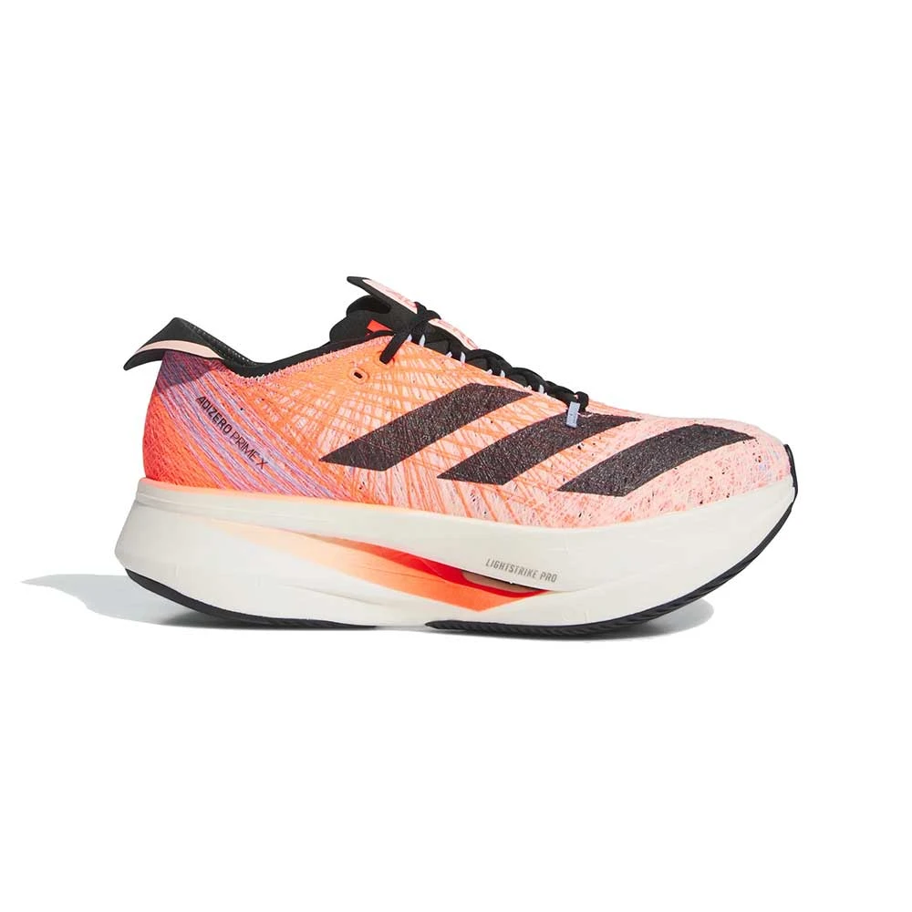 ADIDAS Men's ADIZERO PRIME X Strung Running Shoe - Solar Red/Ftwr White/Blue Dawn - Regular (D) 3 ADIDAS Men's ADIZERO PRIME X Strung Running Shoe - Solar Red/Ftwr White/Blue Dawn - Regular (D)