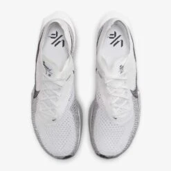 Men's Nike ZoomX Vaporfly Next% 3 Running Shoe- White/Dark Smoke Grey/Particle Grey- Regular (D) -TrailBlaze Shoes Shop 7d474cb2 fce8 46af 9f49 3ba335977ea2