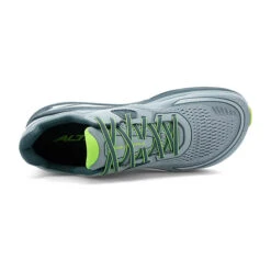 Altra Men's Paradigm 6 Running Shoe - Gray/Lime - Regular (D) -TrailBlaze Shoes Shop AL0A5471 232top