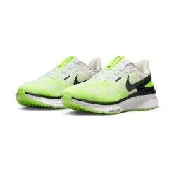 Men's Nike Air Zoom Structure 25 Running Shoe - White/Black-Volt-Phantom- Regular (D) -TrailBlaze Shoes Shop AURORA DJ7883 100 PHCFH001 2000