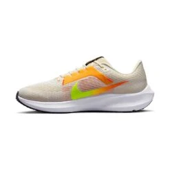 Nike Men's Air Zoom Pegasus 40 Running Shoe- White/Multi Color/Coconut - Regular (D) -TrailBlaze Shoes Shop AURORA DV3853 101 PHSLH001 2000