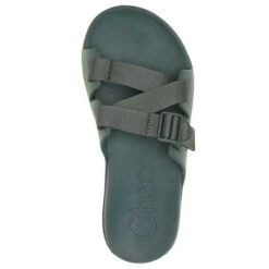 Chaco Men's Chillos Slide - Scarab - Regular (D) -TrailBlaze Shoes Shop CHAM JCH108297 050321 S22 TOP