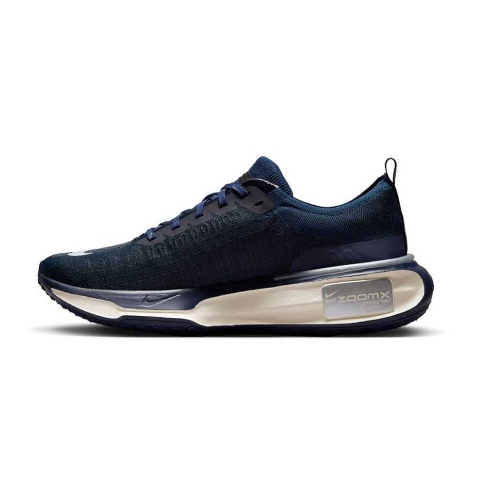 Nike Men's ZoomX Invincible Run Flyknit 3 Running Shoe - College Navy/Green Abyss/Blue Lightning 4 Nike Men's ZoomX Invincible Run Flyknit 3 Running Shoe - College Navy/Green Abyss/Blue Lightning - Image 2