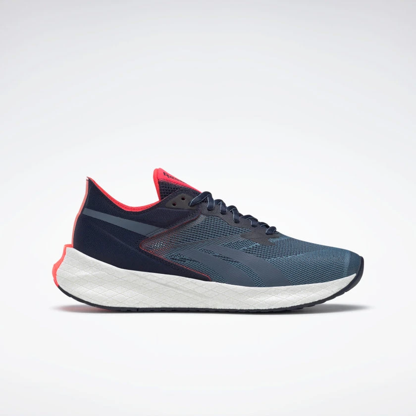 Reebok Men's Floatride Energy Symmetros Running Shoe - Vector Navy/Blue Slate/Neon Cherry - Regular (D)