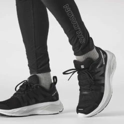 Salomon Men's Glide Max Running Shoe- Lunar Rock/Black/Tanager Turquoise- Regular (D) -TrailBlaze Shoes Shop L41764300 fb451c08fbf3222bc61da96991b90980