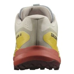 Salomon Men's Ultra Glide 2 Trail Running Shoe - Rainy Day/Freesia/Hot Sauce - Regular (D) -TrailBlaze Shoes Shop L47212200 6 GHO ULTRA GLIDE 2Rainy Day Freesia Hot Sauce