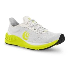 Topo Athletic Men's Cyclone Running Shoe - White/Lime - Regular (D) -TrailBlaze Shoes Shop M045 WHTLIM 1