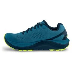 Topo Athletic Men's Ultraventure 3 Trail Shoe- Blue/Lime- Regular (D) -TrailBlaze Shoes Shop M060.Blue Lime 05