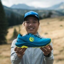 Topo Athletic Men's Ultraventure 3 Trail Shoe- Blue/Lime- Regular (D) -TrailBlaze Shoes Shop M060.Blue Lime 11