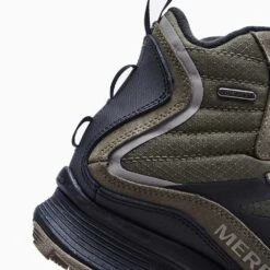 Merrell Men's Moab Speed Thermo Mid Waterproof Hiking Boot - Olive - Regular (D) -TrailBlaze Shoes Shop MRLM J066915 021621 S21 007 1