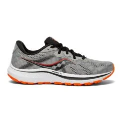Saucony Men's Omni 20 Running Shoe - Alloy/Fire - Regular (D)