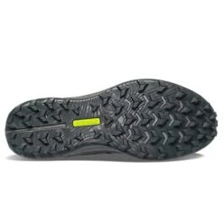 Saucony Men's Peregrine 12 Trail Running Shoe - Black/Charcoal - Regular (D) -TrailBlaze Shoes Shop S20737 05 4