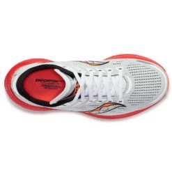 Saucony Men's Endorphin Speed 3 Running Shoe- White/Black/Vizi- Regular (D) -TrailBlaze Shoes Shop S20756 85 3