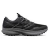 Saucony Men's Ride 15 Tr Gtx Trail Shoe - Black/Charcoal -TrailBlaze Shoes Shop S20799 10 1