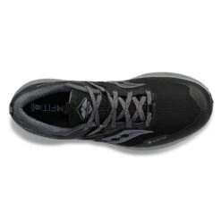 Saucony Men's Ride 15 Tr Gtx Trail Shoe - Black/Charcoal 10 Saucony Men's Ride 15 Tr Gtx Trail Shoe - Black/Charcoal -TrailBlaze Shoes Shop S20799 10 3