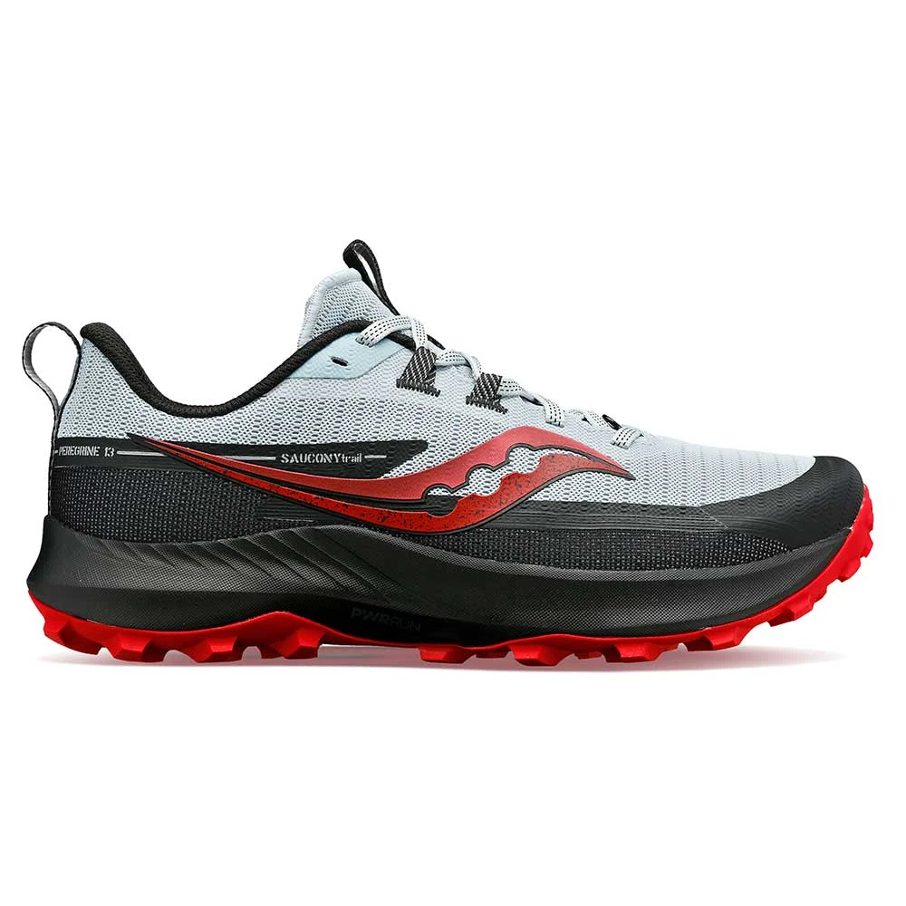 Saucony Men's Peregrine 13 Trail Running Shoe - Vapor/Poppy - Regular (D) 3 Saucony Men's Peregrine 13 Trail Running Shoe - Vapor/Poppy - Regular (D)