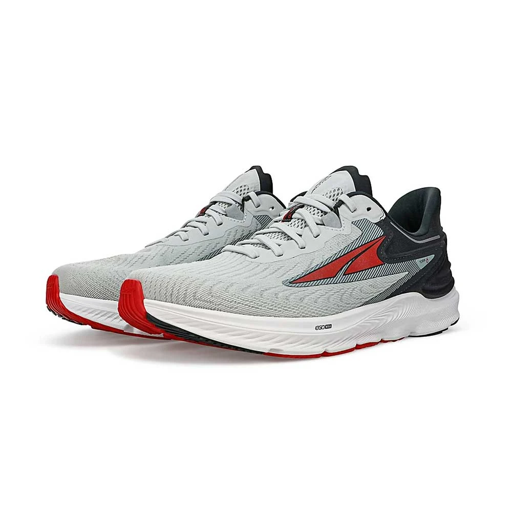 Altra Men's Torin 6 Running Shoe- Gray/Red - Regular (D) 4 Altra Men's Torin 6 Running Shoe- Gray/Red - Regular (D) - Image 2