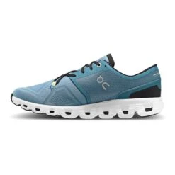 On Running Men's Cloud X 3 Running Shoe- Pewter/White- Regular (D) -TrailBlaze Shoes Shop webimage 96DDAF74 FAB4 45F0 B05565882883B606